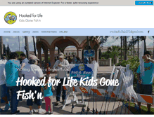 Tablet Screenshot of hooked4life.org
